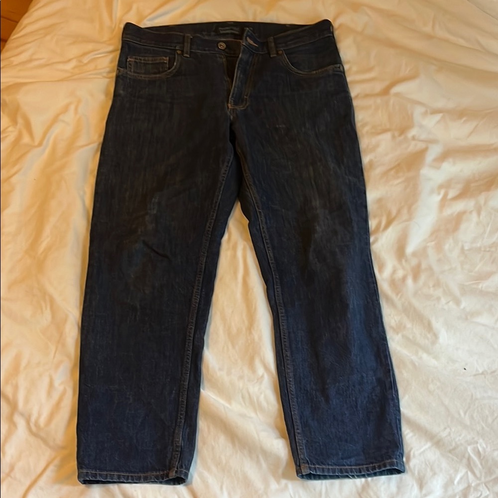 Patagonia Men's Dark Blue Straight Fit Jeans